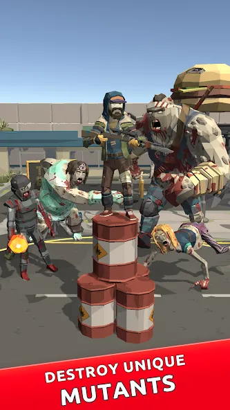 Idle Survivor - Tower Defense Mod APK Безлимитные ресурсы и премиум-контент — Скачать на Андроид — скриншот 3