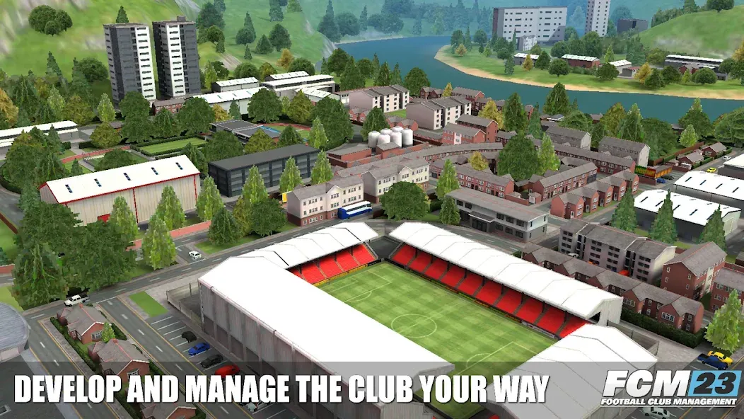 Взлом FCM23 Soccer Club Management — Безлимитные деньги и ресурсы — скриншот 2