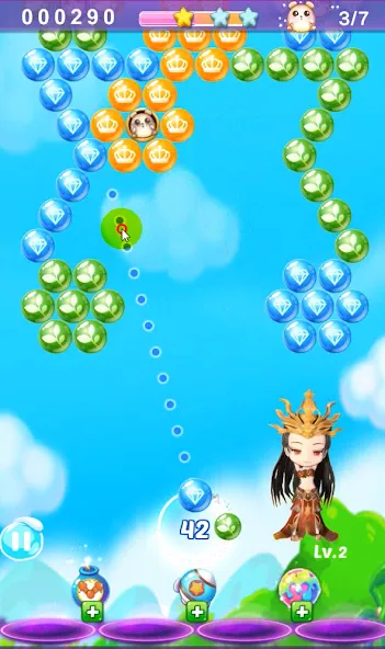 Скачать Shoot Bubble Puzzle на телефон — Безлимитные монеты и все уровни — скриншот 3 Скачать Shoot Bubble Puzzle на телефон — Безлимитные монеты и все уровни — скриншот 3