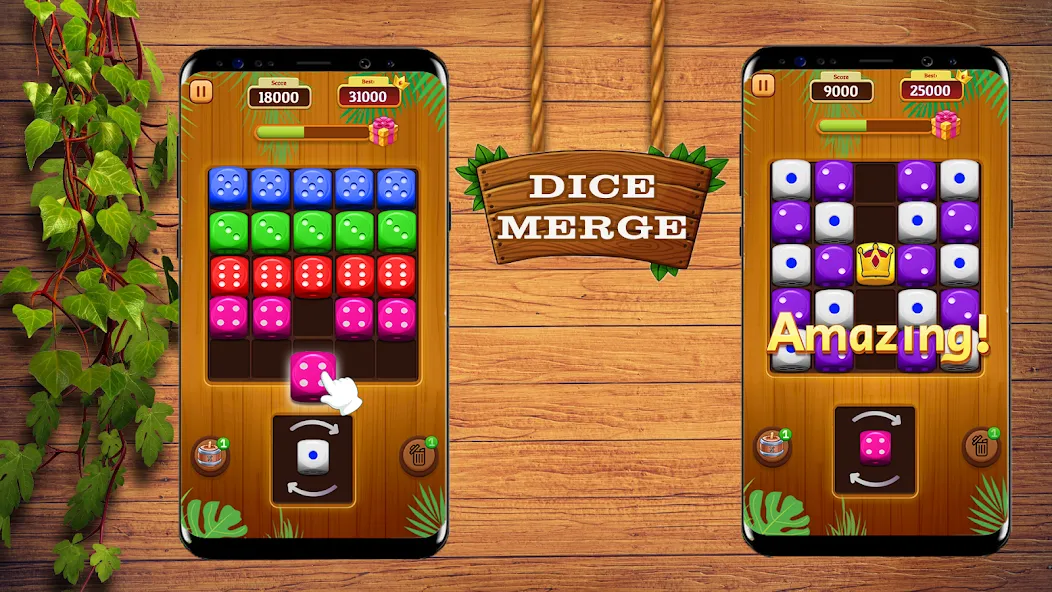 Dice Merge: Dice Mania Game MOD — Безлимитные деньги и все уровни на Андроид — скриншот 1