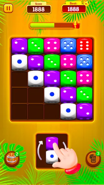 Dice Merge: Dice Mania Game MOD — Безлимитные деньги и все уровни на Андроид — скриншот 3