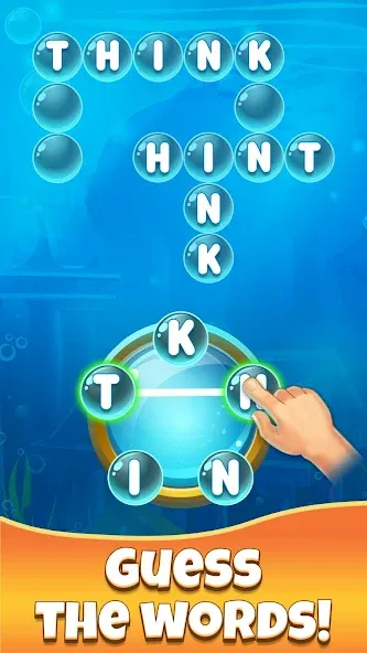 Скачать Gold for words: anagram games с модом — Много золота и подсказок — скриншот 1