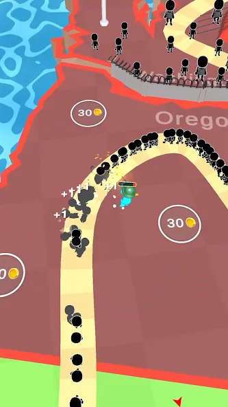 Fight For America: Country War MOD — Безлимитные деньги и оружие на Андроид — скриншот 3