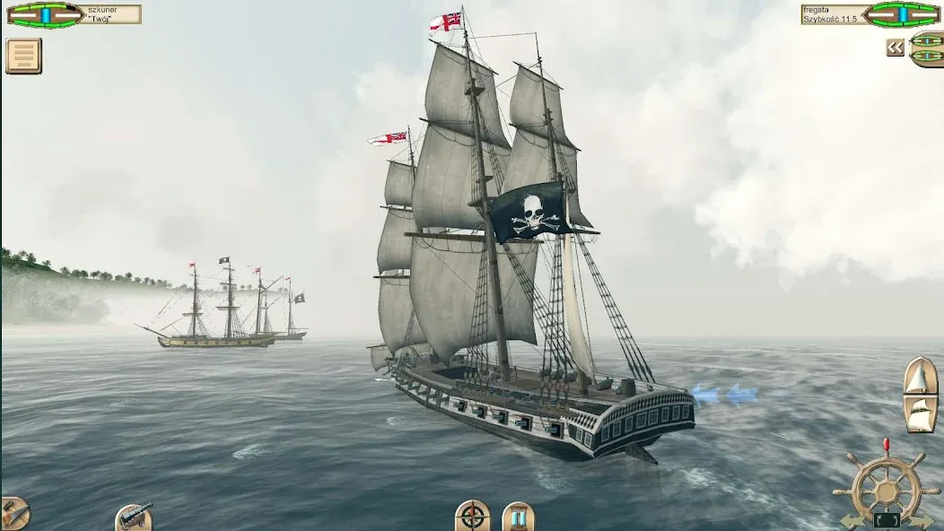 The Pirate: Caribbean Hunt (Мод Безлимитные деньги и ресурсы) — скриншот 1