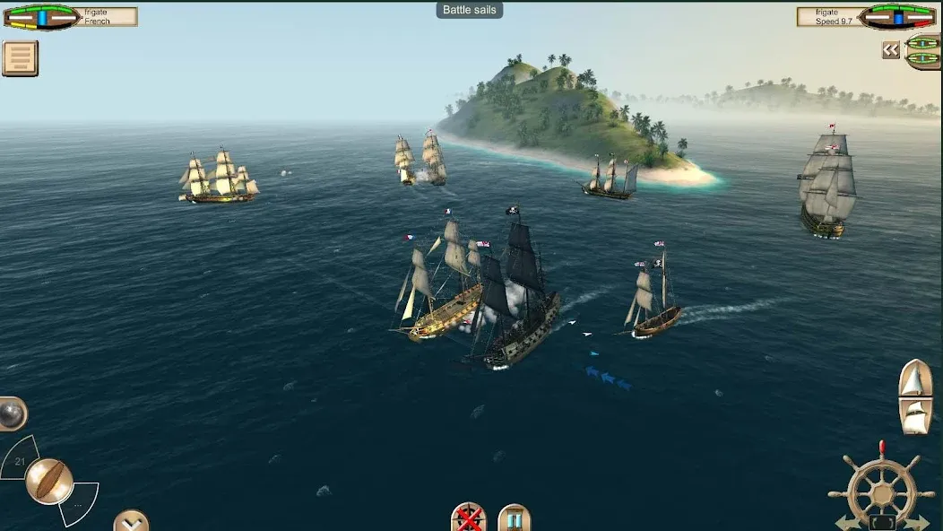 The Pirate: Caribbean Hunt (Мод Безлимитные деньги и ресурсы) — скриншот 4
