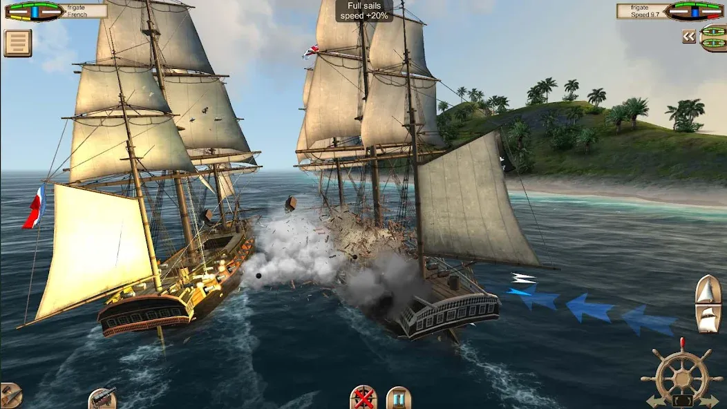 The Pirate: Caribbean Hunt (Мод Безлимитные деньги и ресурсы) — скриншот 5