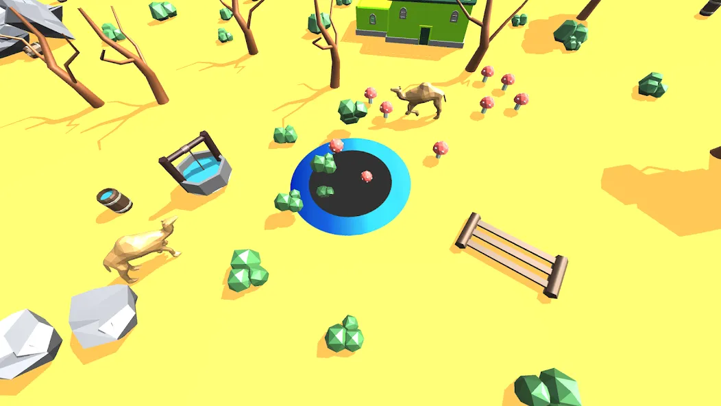 Hole Vacuum 3D на Андроид — Безлимитные деньги и все уровни открыты — скриншот 2 Hole Vacuum 3D на Андроид — Безлимитные деньги и все уровни открыты — скриншот 2
