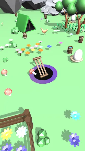 Hole Vacuum 3D на Андроид — Безлимитные деньги и все уровни открыты — скриншот 5 Hole Vacuum 3D на Андроид — Безлимитные деньги и все уровни открыты — скриншот 5