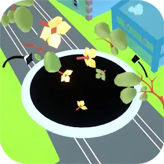 Hole Vacuum 3D на Андроид — Безлимитные деньги и все уровни открыты