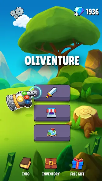 Скачать Oliventure на Андроид — Без рекламы и много монет — скриншот 1