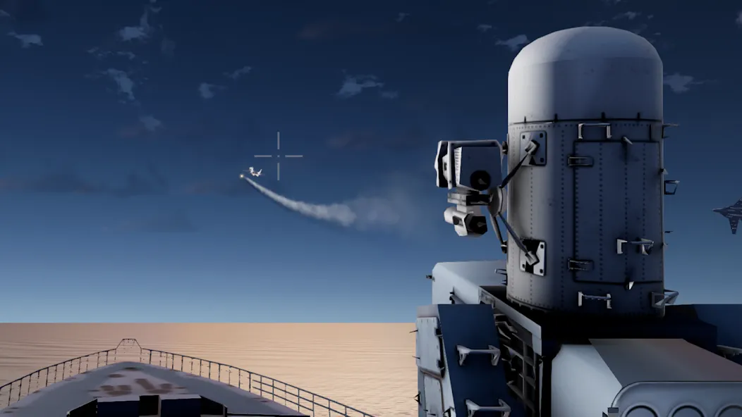 C-RAM CIWS simulator MOD — Улучшенная противоракетная оборона без ограничений на Андроид — скриншот 5
