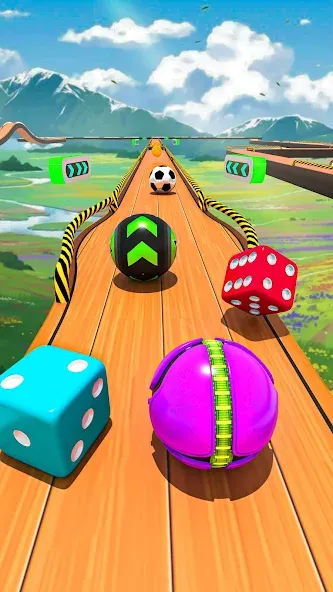 Rolling Ball Game Hop Ball Run на Андроид — Без рекламы и много монет — скриншот 2