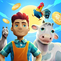 Скачать CropBytes: A Crypto Farm Game (Мод: Безлимитные ресурсы и криптовалюта) на Андроид