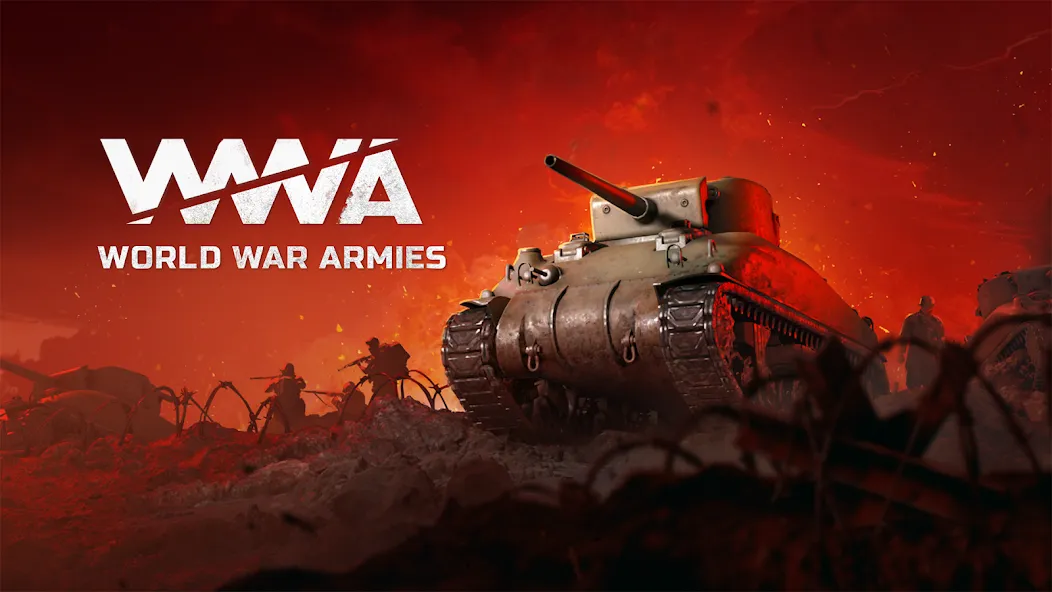 World War Armies: WW2 PvP RTS MOD — Безлимитные ресурсы и мощная армия на Андроид — скриншот 1