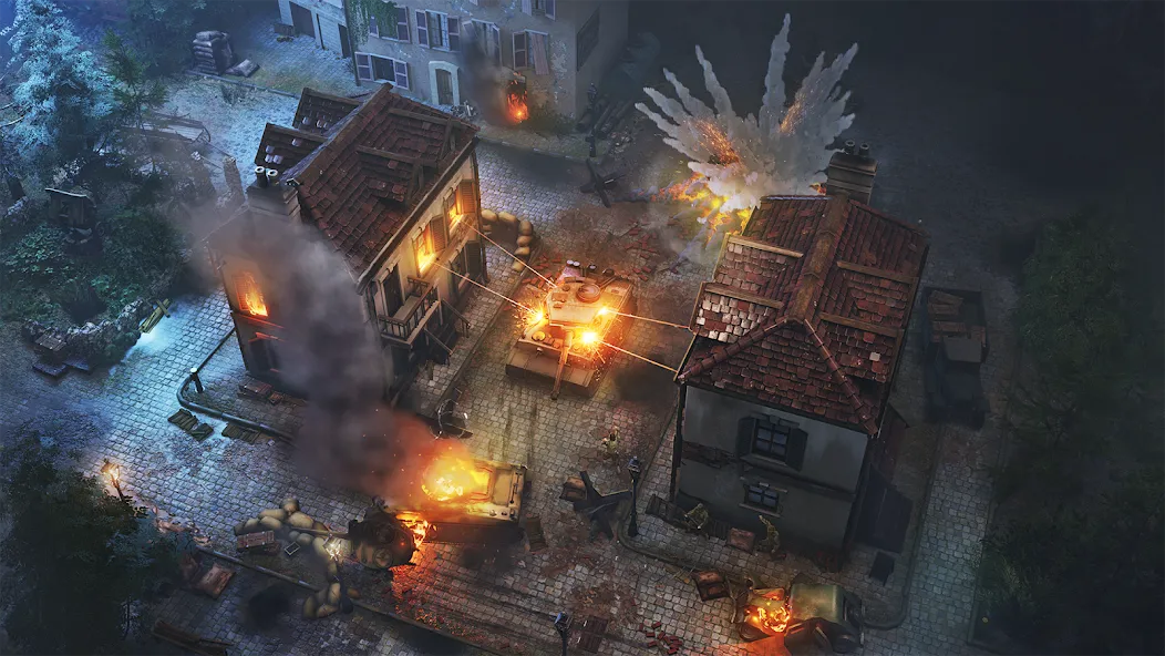 World War Armies: WW2 PvP RTS MOD — Безлимитные ресурсы и мощная армия на Андроид — скриншот 2