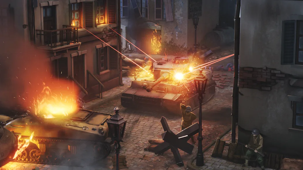 World War Armies: WW2 PvP RTS MOD — Безлимитные ресурсы и мощная армия на Андроид — скриншот 4