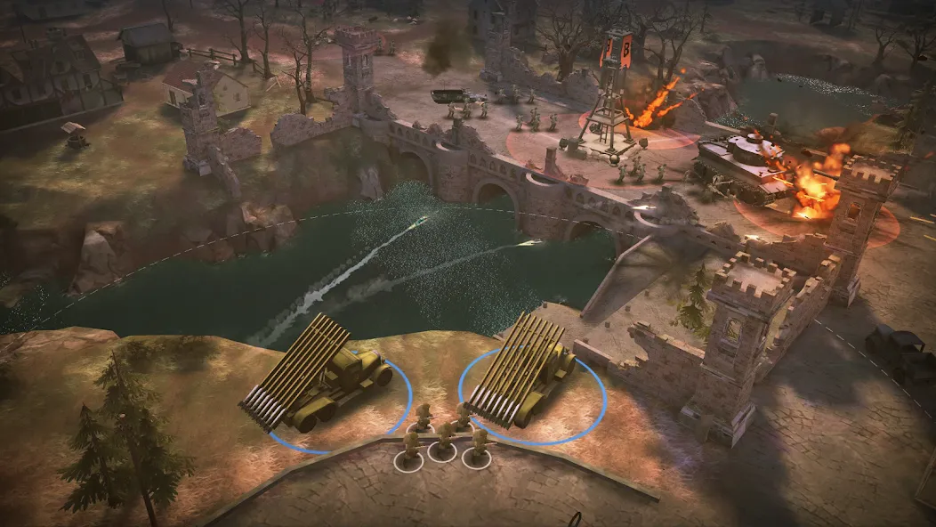 World War Armies: WW2 PvP RTS MOD — Безлимитные ресурсы и мощная армия на Андроид — скриншот 5