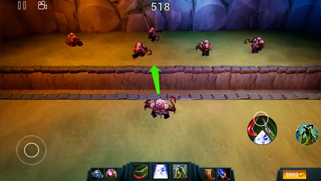 Скачать Pudge Wars — Модификация Бесконечное золото и усиленный герой — скриншот 1