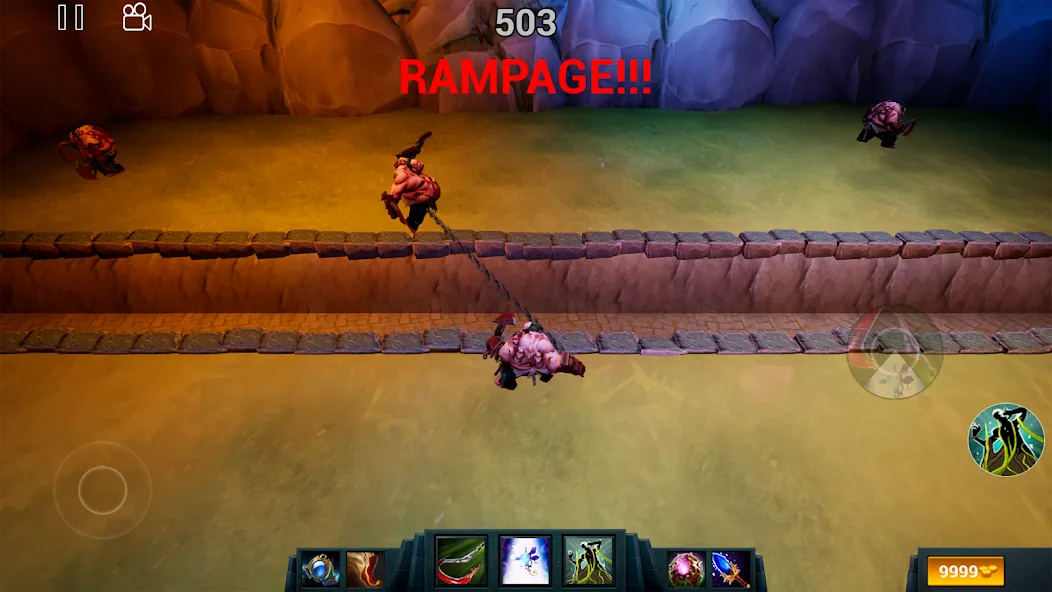 Скачать Pudge Wars — Модификация Бесконечное золото и усиленный герой — скриншот 2