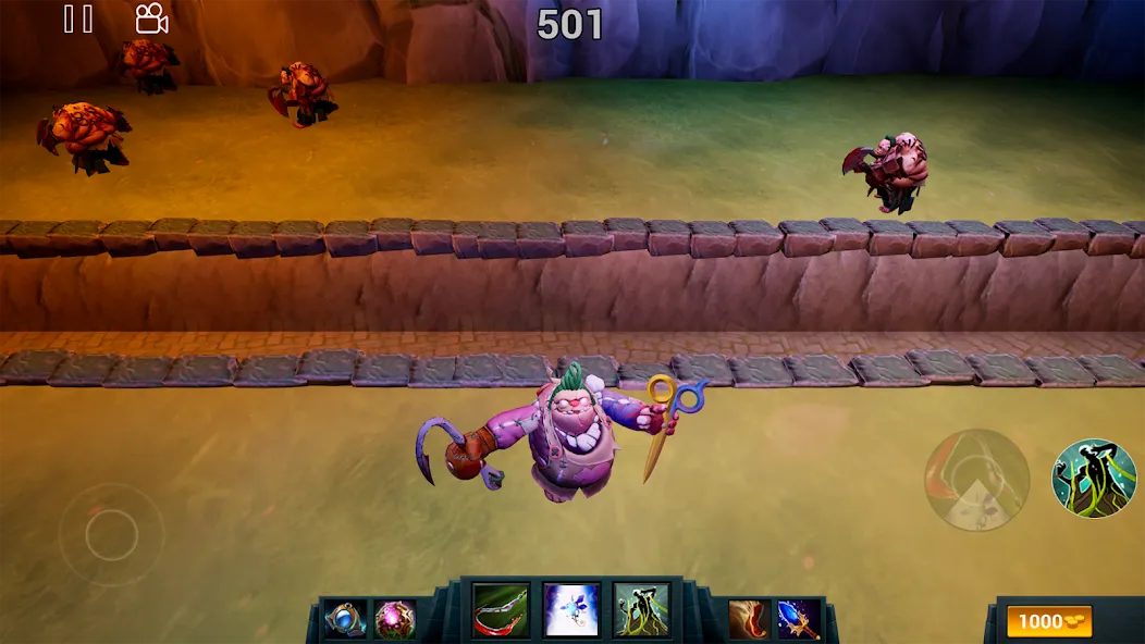 Скачать Pudge Wars — Модификация Бесконечное золото и усиленный герой — скриншот 4