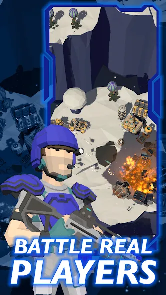 Скачать Attack on Command - RTS Games — Последняя версия (Безлимитные ресурсы и ускоренное строительство) — скриншот 1