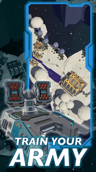 Скачать Attack on Command - RTS Games — Последняя версия (Безлимитные ресурсы и ускоренное строительство) — скриншот 3