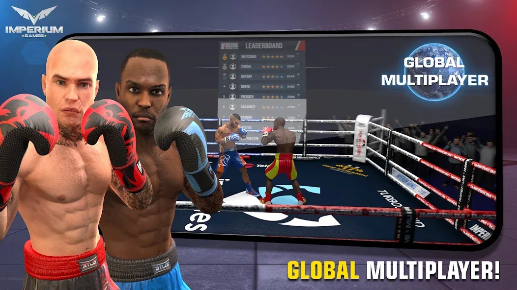 Скачать Boxing - Fighting Clash — Модификация Безлимитные деньги и энергия — скриншот 1