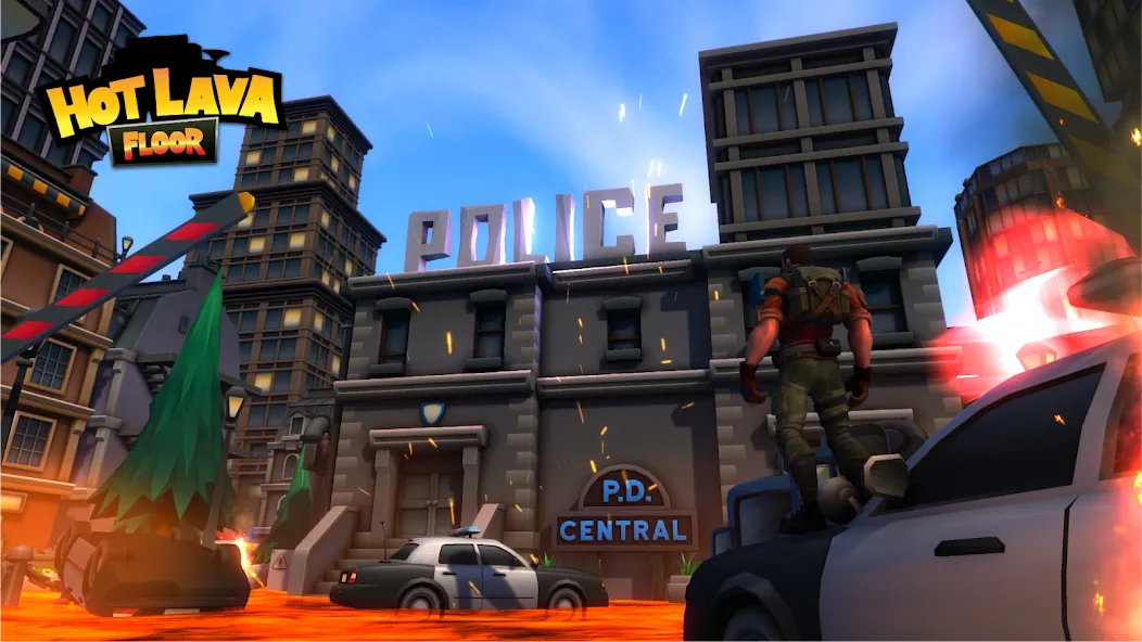 Скачать Hot Lava Floor: Urban Escape (Мод: Безлимитные деньги и все уровни открыты) на Андроид — скриншот 4