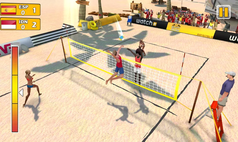 Скачать Beach Volleyball 3D на телефон — Безлимитные деньги и энергия — скриншот 1