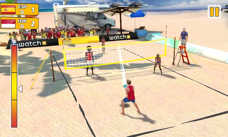 Скачать Beach Volleyball 3D на телефон — Безлимитные деньги и энергия — скриншот 2