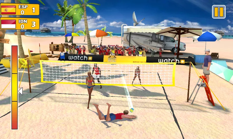 Скачать Beach Volleyball 3D на телефон — Безлимитные деньги и энергия — скриншот 4
