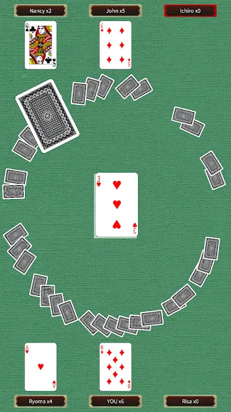 Pig tail game(Cards Game] MOD APK на Android — Безлимитные монеты и бонусы — скриншот 2