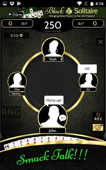 Взломанная Black Spades - Jokers & Prizes на Андроид — Безлимитные монеты и призы — скриншот 5