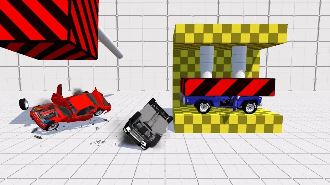Car Destruction Simulator 3D на Андроид — Мод Безлимитные деньги и все машины открыты — скриншот 1 Car Destruction Simulator 3D на Андроид — Мод Безлимитные деньги и все машины открыты — скриншот 1