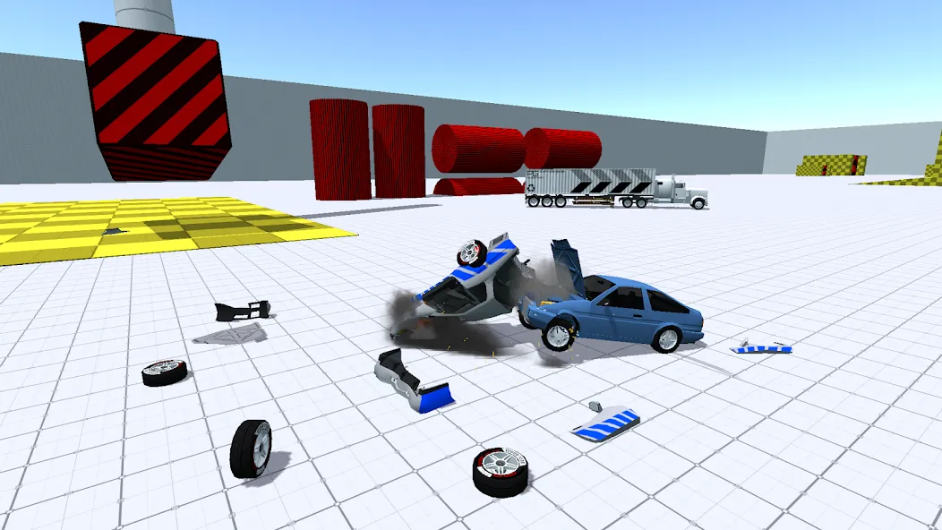 Car Destruction Simulator 3D на Андроид — Мод Безлимитные деньги и все машины открыты — скриншот 3 Car Destruction Simulator 3D на Андроид — Мод Безлимитные деньги и все машины открыты — скриншот 3