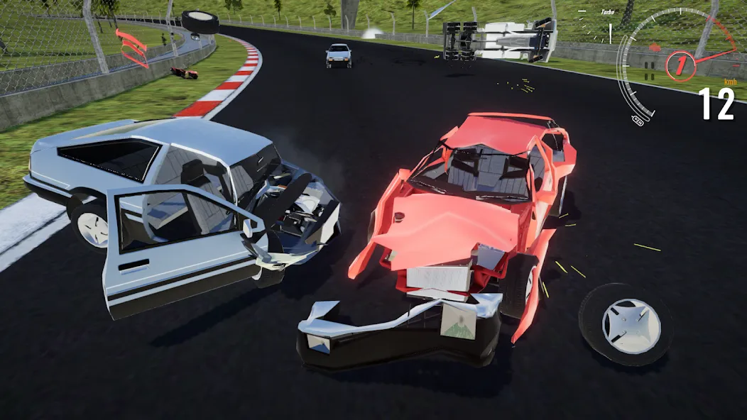 Скачать Destructive Car Race Generator MOD APK — Разрушительные гонки на выживание — скриншот 3 Скачать Destructive Car Race Generator MOD APK — Разрушительные гонки на выживание — скриншот 3