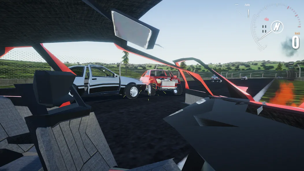 Скачать Destructive Car Race Generator MOD APK — Разрушительные гонки на выживание — скриншот 4 Скачать Destructive Car Race Generator MOD APK — Разрушительные гонки на выживание — скриншот 4