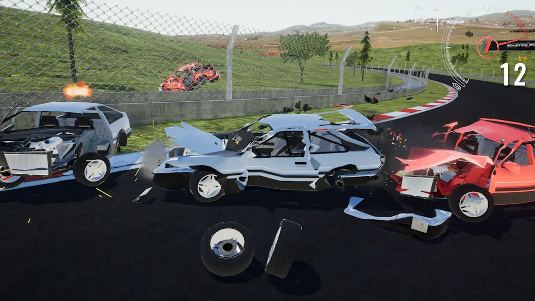 Скачать Destructive Car Race Generator MOD APK — Разрушительные гонки на выживание — скриншот 5 Скачать Destructive Car Race Generator MOD APK — Разрушительные гонки на выживание — скриншот 5