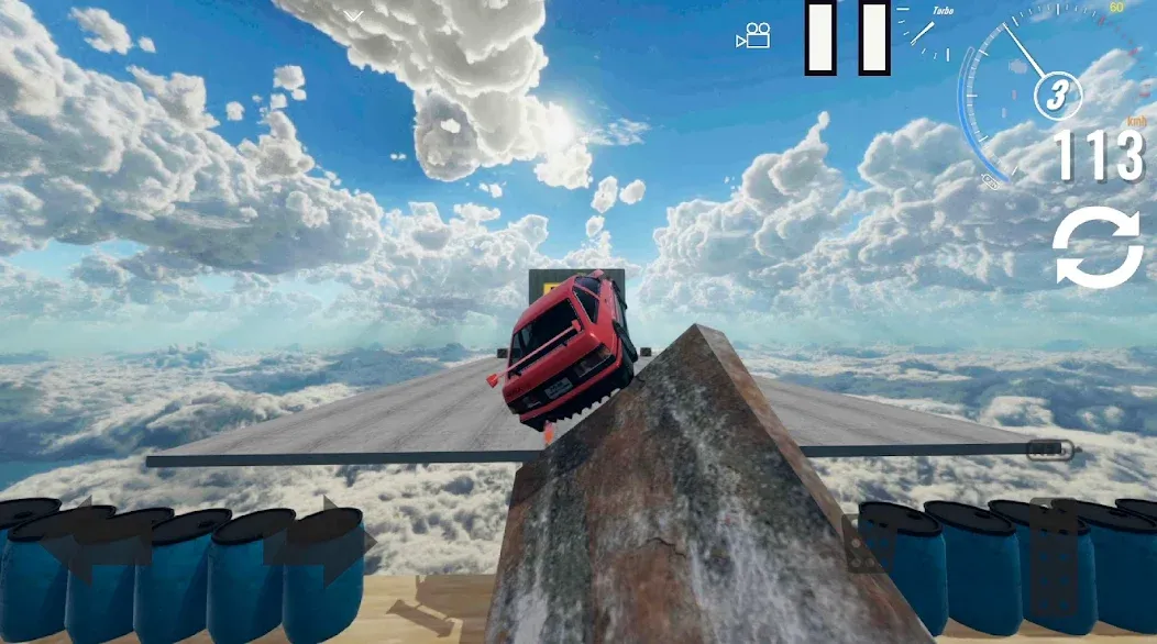 Скачать Car Crash Extreme на Андроид — Разблокированы все машины и трассы — скриншот 2