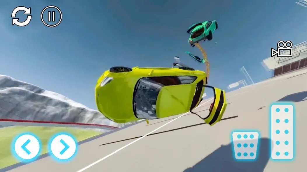 Скачать Car Crash Extreme на Андроид — Разблокированы все машины и трассы — скриншот 3