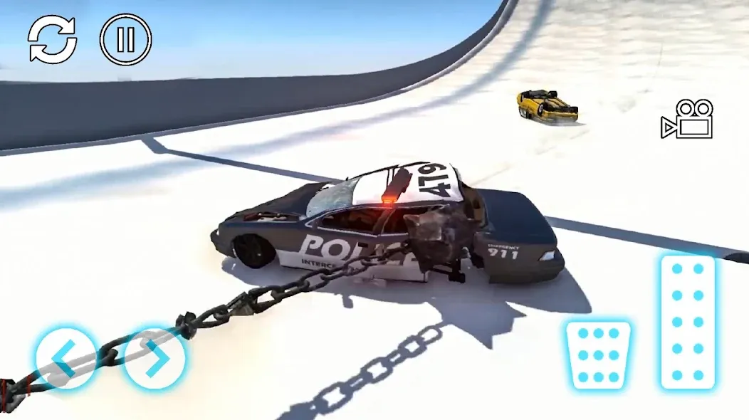 Скачать Car Crash Extreme на Андроид — Разблокированы все машины и трассы — скриншот 4