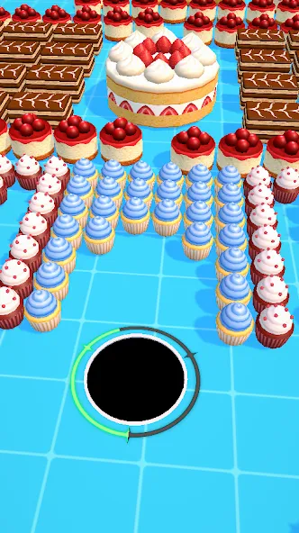 Взломанная Juicy Hole на Андроид — Без рекламы и все уровни открыты — скриншот 3