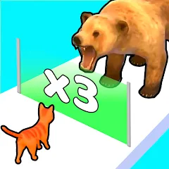 Скачать взлом Cat Evolution на Андроид — Безлимитные деньги и алмазы