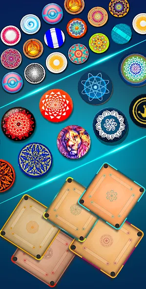 Скачать Carrom Board Clash : Pool game на Андроид — Безлимитные монеты и все уровни открыты — скриншот 5