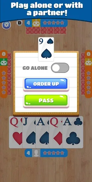 Скачать Euchre MOD APK — Открыты все режимы и бонусы — скриншот 3 Скачать Euchre MOD APK — Открыты все режимы и бонусы — скриншот 3