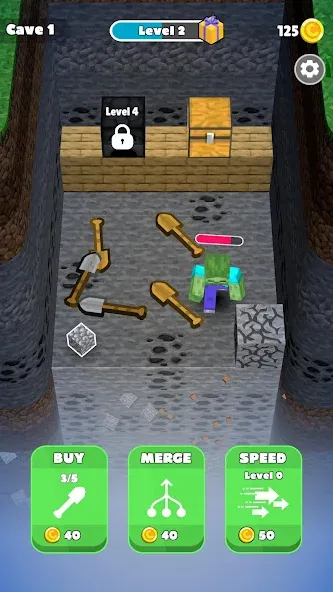 Bounce Miner — Взломанная версия (Без рекламы и бесконечная энергия) — скриншот 2 Bounce Miner — Взломанная версия (Без рекламы и бесконечная энергия) — скриншот 2