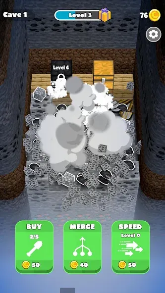 Bounce Miner — Взломанная версия (Без рекламы и бесконечная энергия) — скриншот 3 Bounce Miner — Взломанная версия (Без рекламы и бесконечная энергия) — скриншот 3