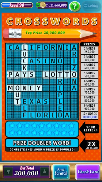 Скачать Scratch Off Lottery Casino — Безлимитные монеты и все билеты открыты — скриншот 5 Скачать Scratch Off Lottery Casino — Безлимитные монеты и все билеты открыты — скриншот 5