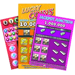 Скачать Scratch Off Lottery Casino — Безлимитные монеты и все билеты открыты