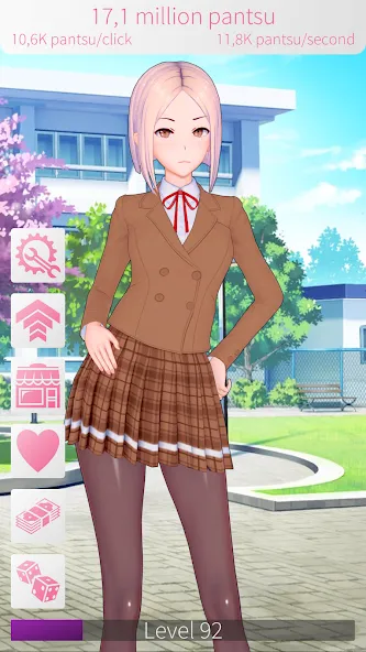 Скачать WAIFU CLICKER Sexy Anime Girls на Андроид — Безлимитные монеты и открытые девушки — скриншот 2
